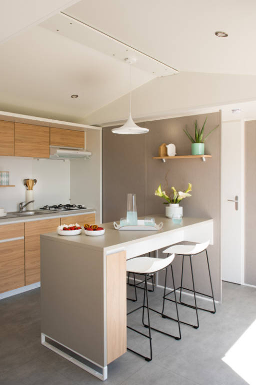 Mobile Home 28m² (2 bedrooms) + large terrace de 18m2 semi-covered