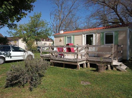 IRM Mobilheim mit Sanitäranlagen (Samstag) + TV