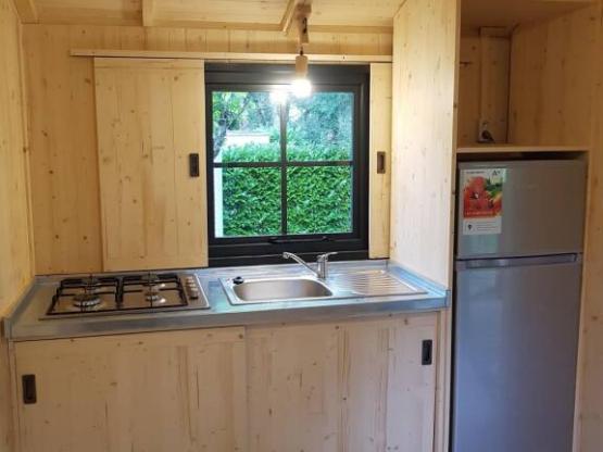 Cabin on stilts, 1 bedroom, 20m² + 10m²