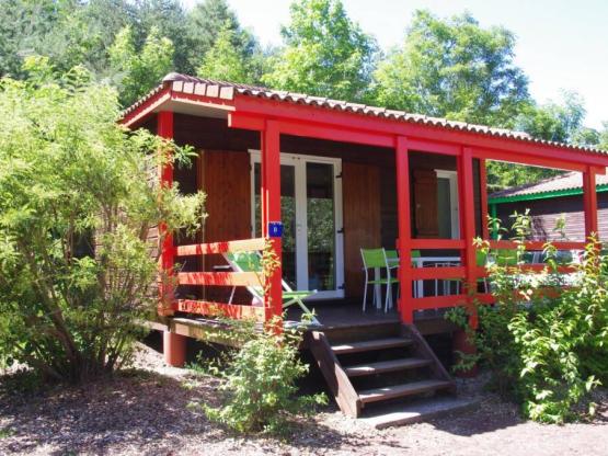 Hütte Marina- TV Confort 30m² - 2 Zimmer + überdachte Terrasse 15m²