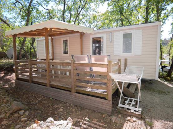 Mobilheim Confort 35m² 3 Schlafzimmer Samstag klimatisiert