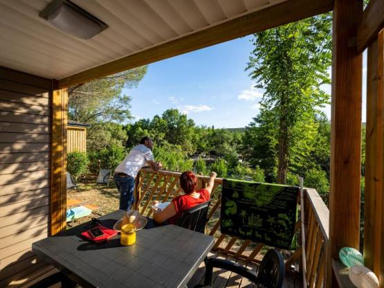 Mobilheim 2 Schlafzimmer Loggia Confort 24m² - Klimaanlage