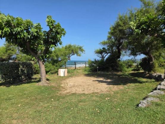 Emplacement avec électricité (vue mer)