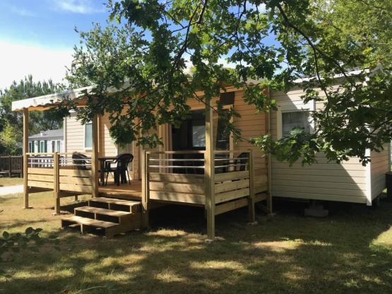 Mobilheim 2-Schlafzimmer PREMIUM XXL mit TV