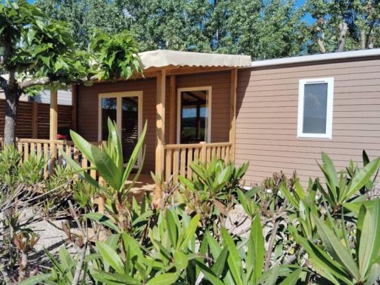 Mobilheim Premium  32m² - 2 Zimmer mit einer Ansicht