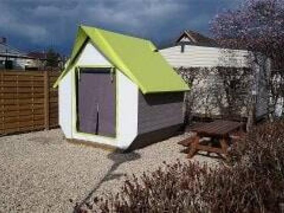 Tent'IN La Solognote Hölzerner Bungalow (ohne Sanitäranlagen)