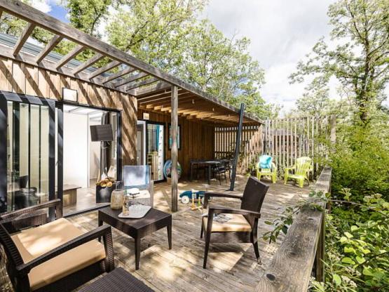 Premium Chalet - 2 slaapkamers - TV - 2 badkamers