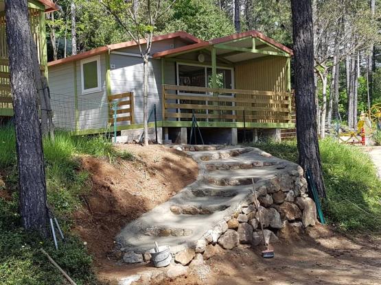 GENET - Clim + TV Hütte 21.5m² + TV