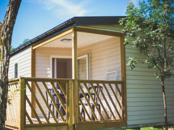 Stacaravan met airco - 23m² - 2 slaapkamers