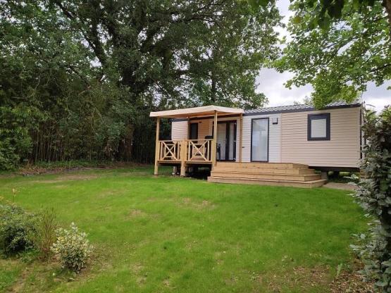 MOBILHOME AITXURI 3 CH NEUF 2022 - Clim Lave vaisselle terrasse couverte