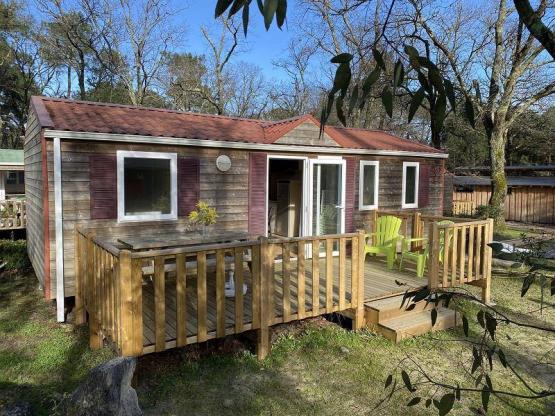 Mobilheim  EDEN+ 3 Zimmer und Terrasse - 34 m² - Geschirrspüler