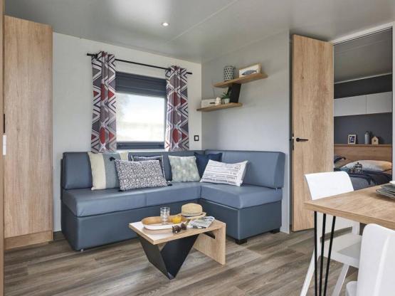 Mobilhein PREMIUM 32m² - 2 Zimmer + Halbüberdachte terrasse  17m²