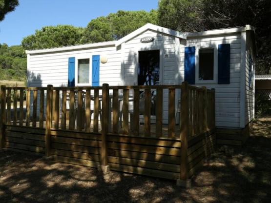 Mobilheim Le Ciel 32m² - 2 Schlafzimmer + TV + Klimaanlage