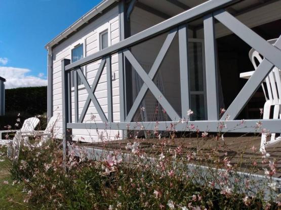 Hütte 2 zimmer - 30m² + überdachte Terrasse