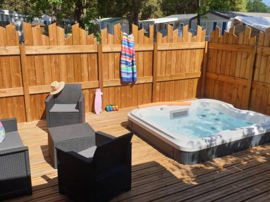 MOBIL-HOME Confort 3 Zimmer - Terrasse- TV