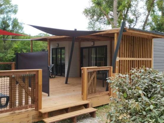 Chalet Badiane Premium 35m² - 2 slaapkamers - 2 badkamers + terras 19m² + airconditioning