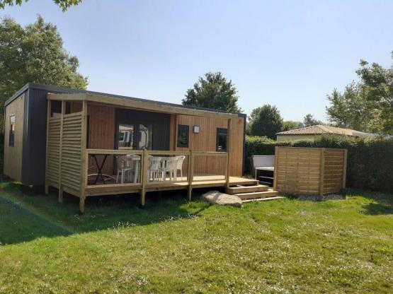 Mobilheim Premium 33m²  3 Schlafzimmer + Spa