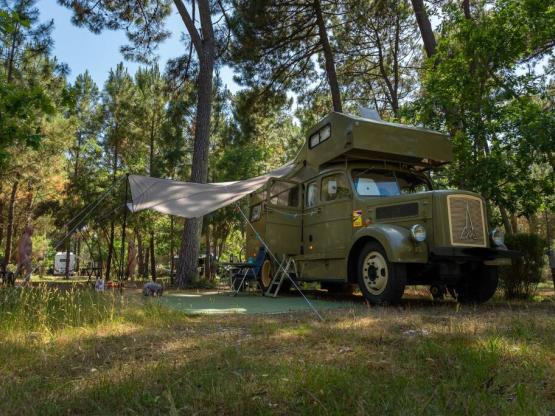 ESPACE : Parcela autocaravana / Caravana (7 à 8.5m)