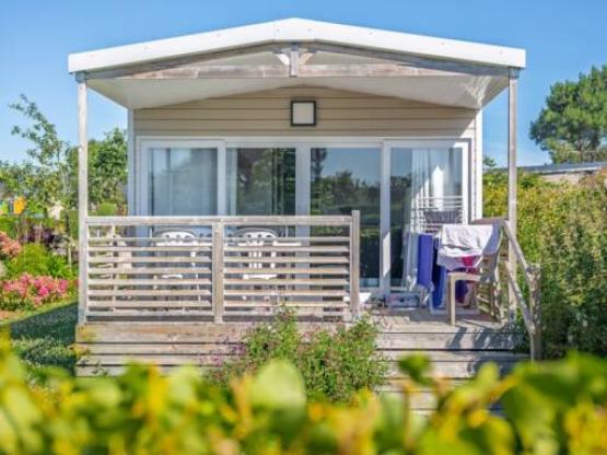 Komfort Mobilheim 2 Schlafzimmer mit Terrasse