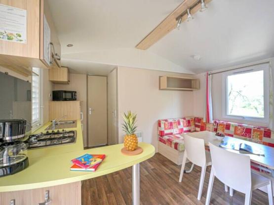 Mobilheim CONFORT 26m² 2 Zimmer + klimaangle +tv