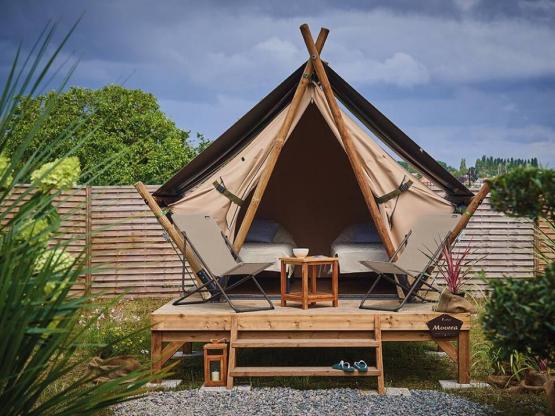 Rando Moorea Lodge Zelt