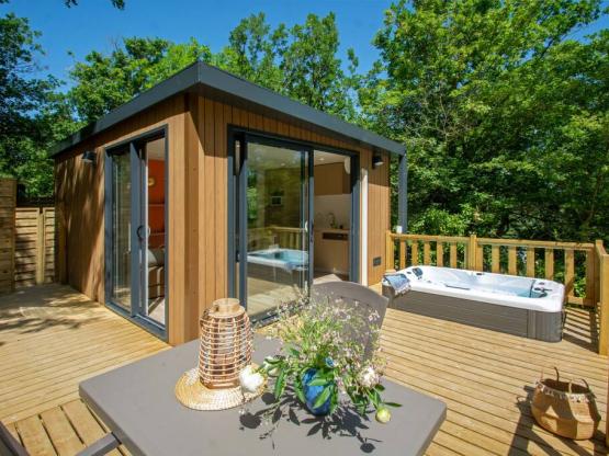 Cottage Evasion 21m² with private jacuzzi + 12m² terrasse