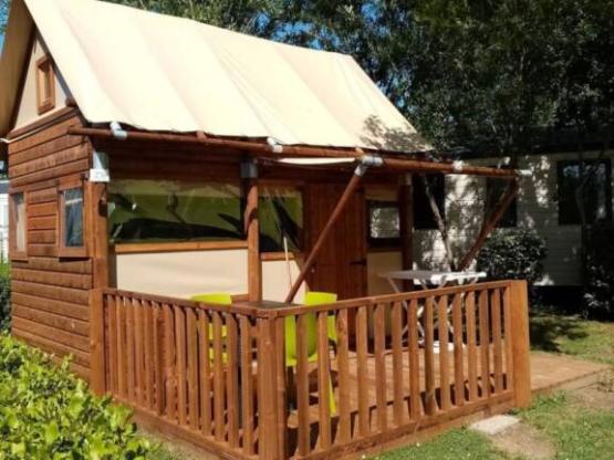 BUNGALOW LODGE Cocotier (ohne eigene Sanitäranlagen) - 25m² - 2 Zimmer