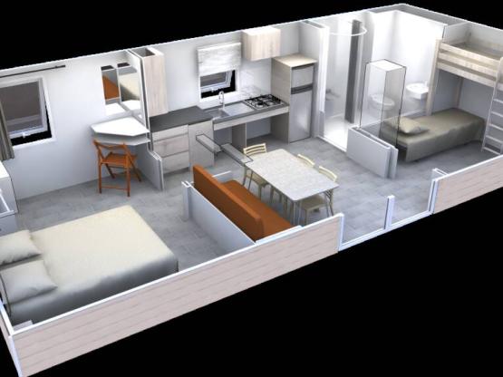 Mobilheim  GRAND ESPACE (behindertengerecht)