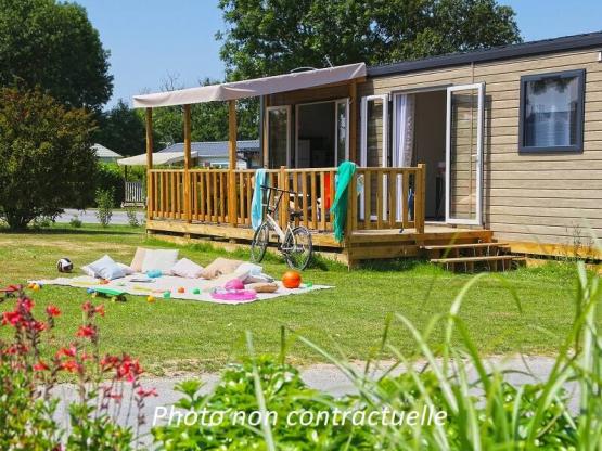 Mobilheim Grand Large 34m² (3 Zimmer) + terrasse