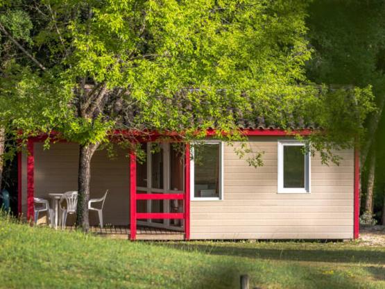 Hütte 38m² - 2 Schlafzimmer (behindertengerecht)