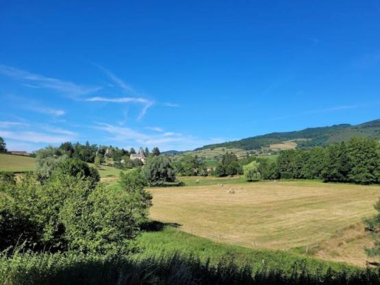 Mobilheim Premium 35m² - 3 Schlafzimmer - Blick Schloss - überdachte Terrasse