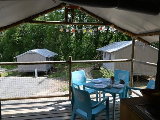 Chalet op palen -  zonder privé sanitair