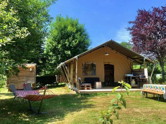 Tente safari Greenlodge mit privat sanitair