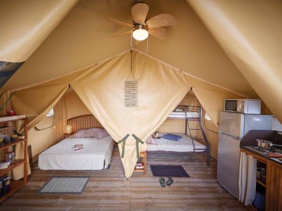 Free Flower Bali Tent 32m²  (2 rooms - no bathroom)