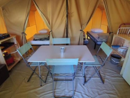 Zelt Ponza 20m² - 2 Schlafzimmer  - ohne Sanitäranlagen