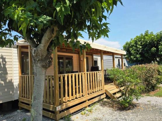 C- Mobil-home Baltique climatisé 3 chambres