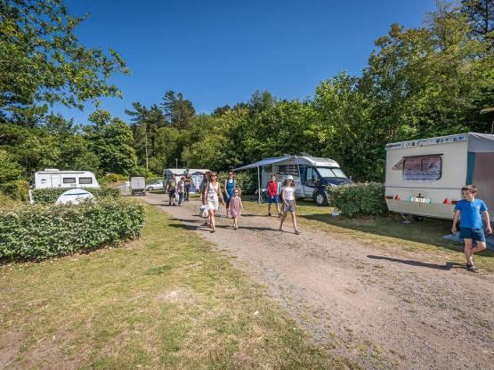 Stellplatz mit Strom