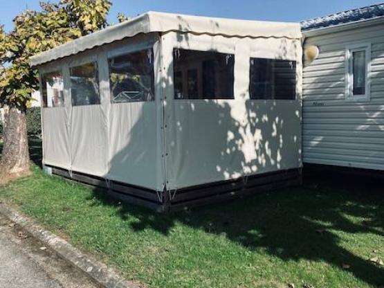 Mobilheim KLIMAANLAGE 2 SCHLAFZIMMER Große Terrasse