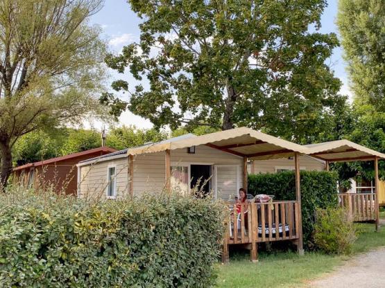 Mobilheim TARA KLIMAANLAGE + tv 2 Personen