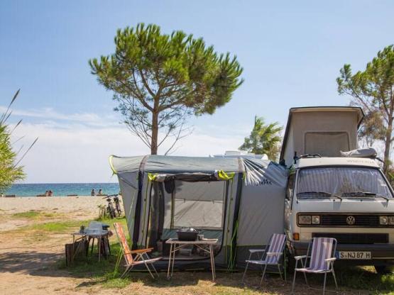 Emplacement 80m² bord de mer 2eme ligne