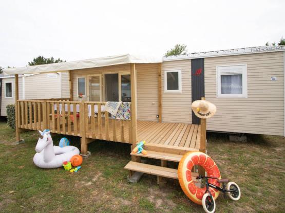 Stacaravan Confort 3 slaapkamers