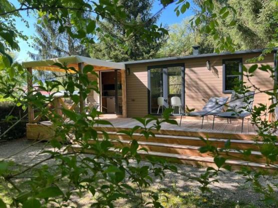 Cottage Ohara Waldblick Premium -  30m² - 2 Schlafzimmer + Halbüberdachte Terrasse