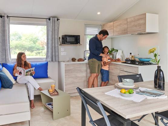 COTTAGE PRIVILEGE 3 Schlafzimmer - Halbüberdachte Terrasse