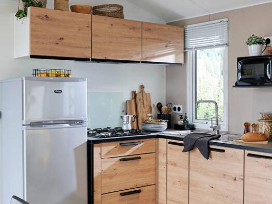 Mobilheim Premium Toskana 2 Schlafzimmer + Geschirrspülmaschine