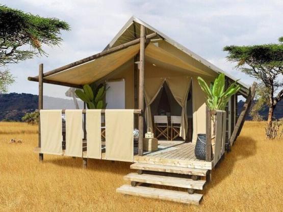 ZELT LODGE JUNGLE, 25 M², OHNE SANITÄRLAGEN