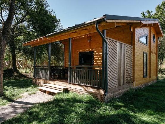 Gîte Trappeur Duplex 52m² (3 Zimmer - 2 bad) + HALBÜBERDACHTE Terrasse 20m²