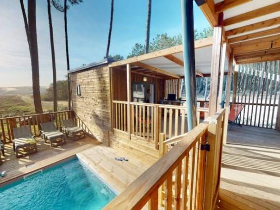 Chalet PREMIUM - Piscine 6/7P