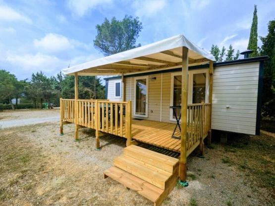 Mobilheim PREMIUM - Klim/TV/Spüllmachine -2 Schlafzimmer - 31m²