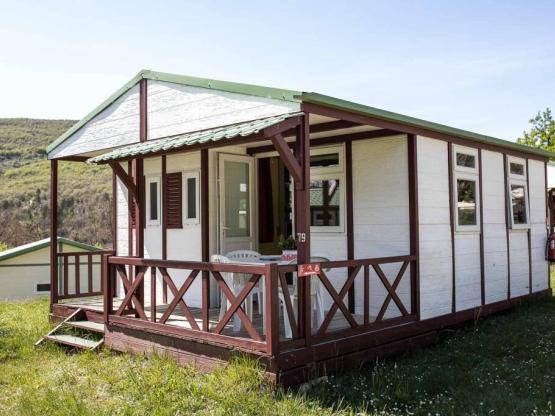 Chalet CLUB 33m² (2 slaapkamers) Half-schaduwrijk terras