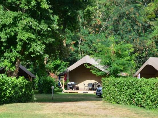 Woodlodge Komfortzelt 23m² - 2 Schlafzimmer - ohne Sanitäranlagen